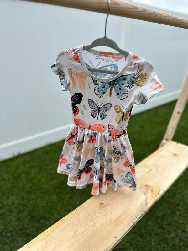 Butterfly Twirl Tshirt Dress