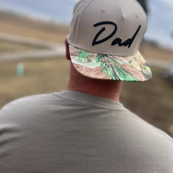 Embroidered Camo Trucker Hat