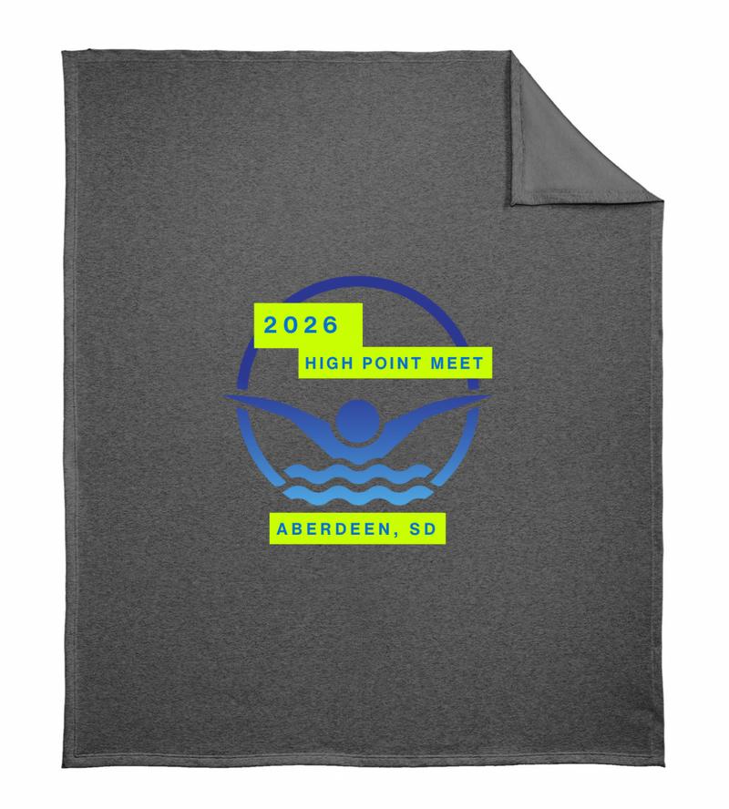 High Point Swim Meet Blanket