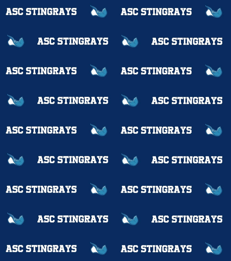 ASC Stingray Custom Fleece Name Blanket Preorder