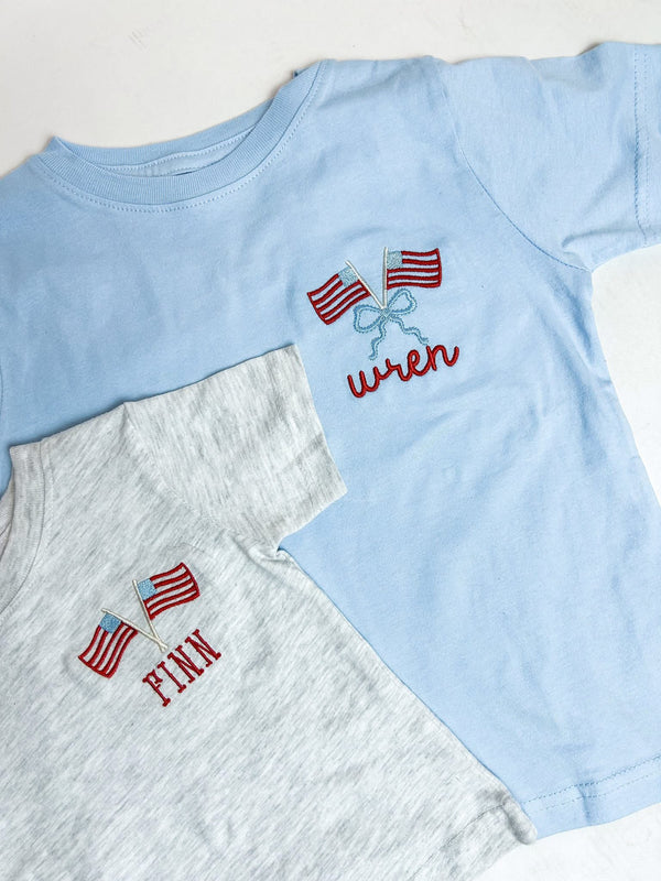 Custom Name Embroidered Graphic T Preorder (Youth)