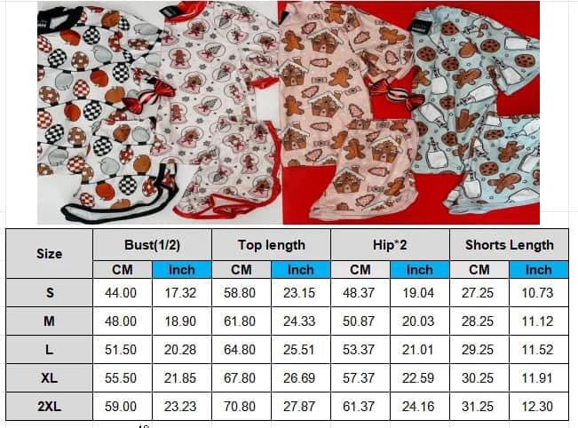 MATCHING FAMILY PJ’s CHRISTMAS PREORDER WOMEN'S SHORT SET