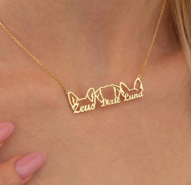 Custom Pet Necklace Preorder