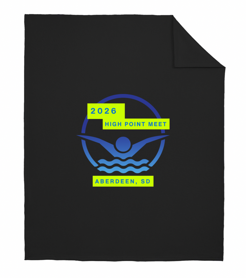 High Point Swim Meet Blanket