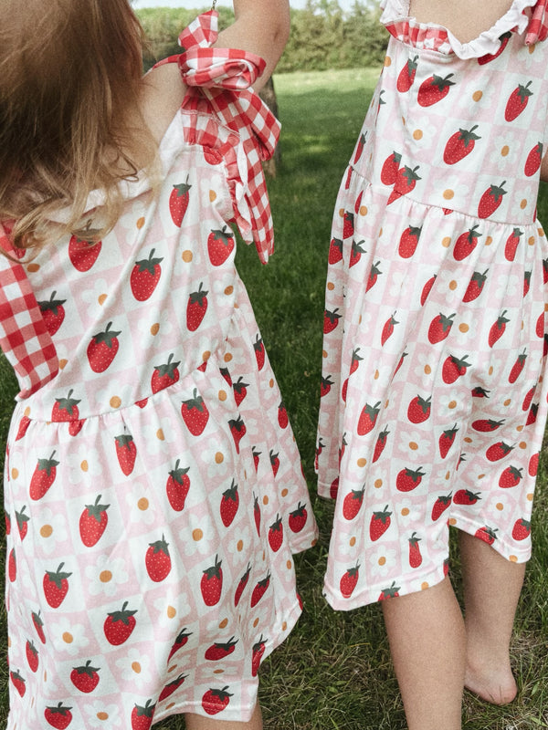 Strawberry Twirl Dress Preorder