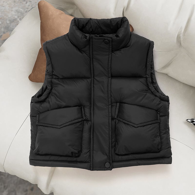 Neutral Puffer Vest Preorder