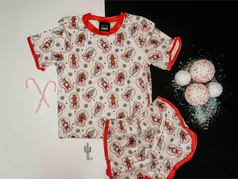 MATCHING FAMILY PJ’s CHRISTMAS PREORDER WOMEN'S SHORT SET