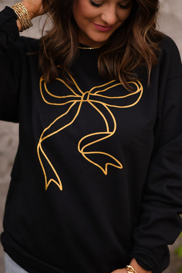 Dainty Bow Crewneck Preorder