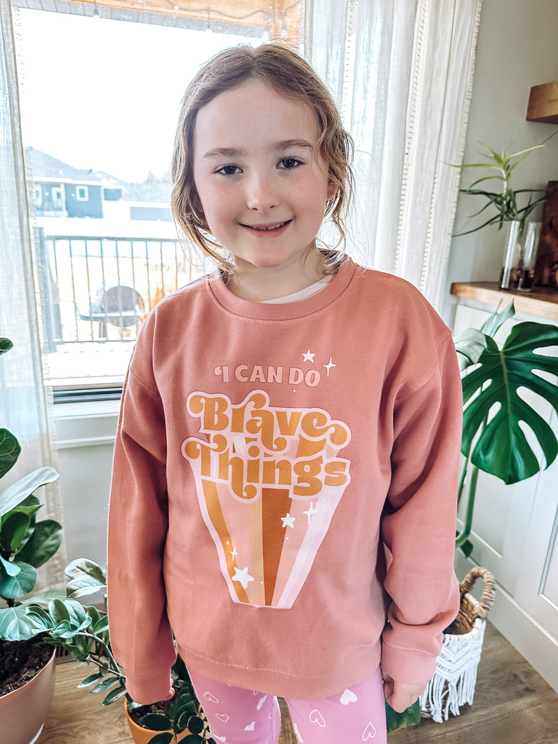 You Can Do Brave Things Crewneck Preorder