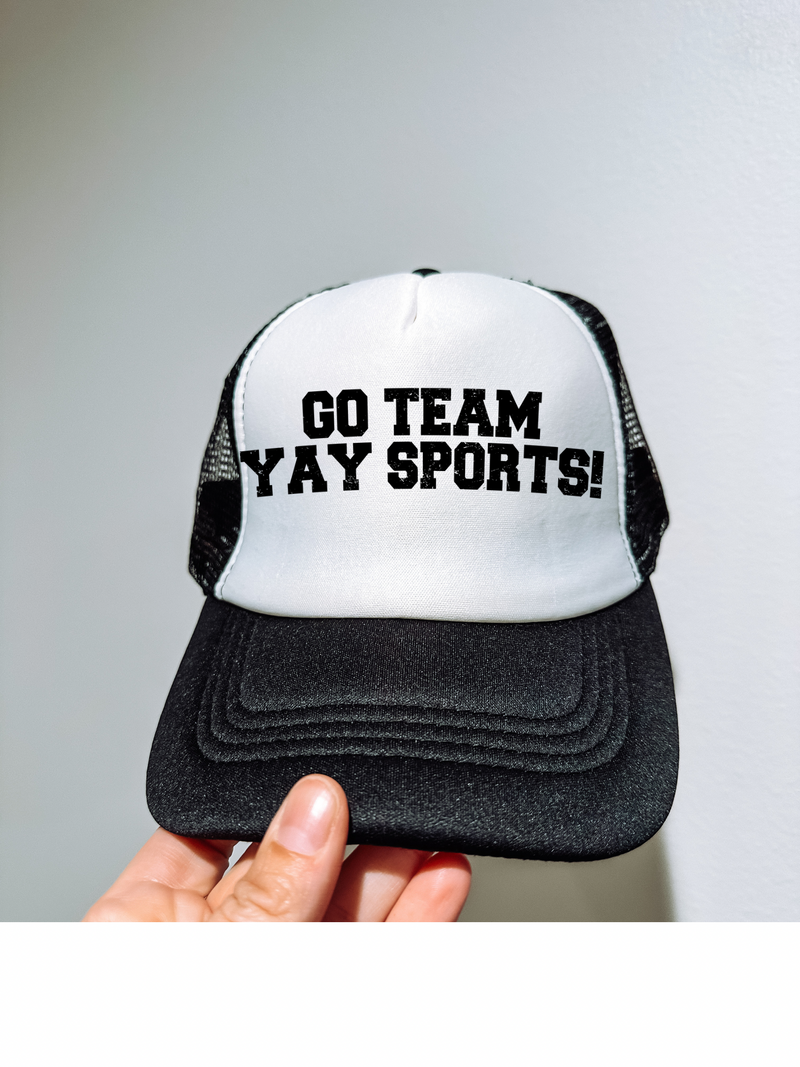 Go Team Yay Sports Trucker Hat