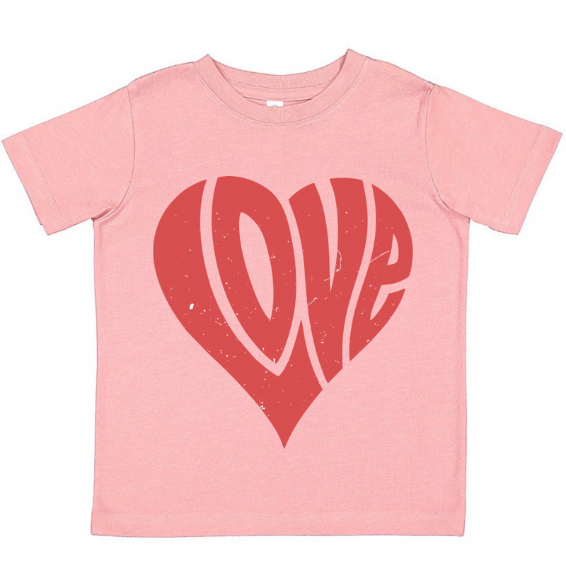 Wavy Love Graphic T [Youth]