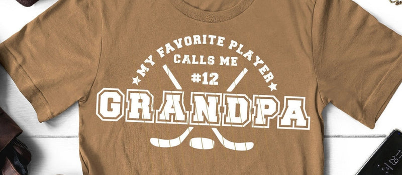 Hockey Lightweight Hoodie [Grandpa]