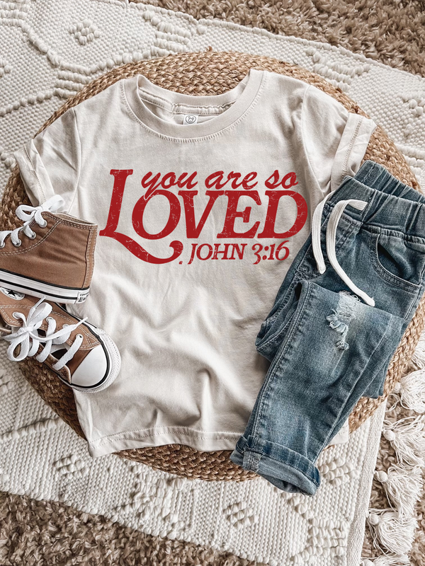 You Are So Loved Graphic T [Youth]