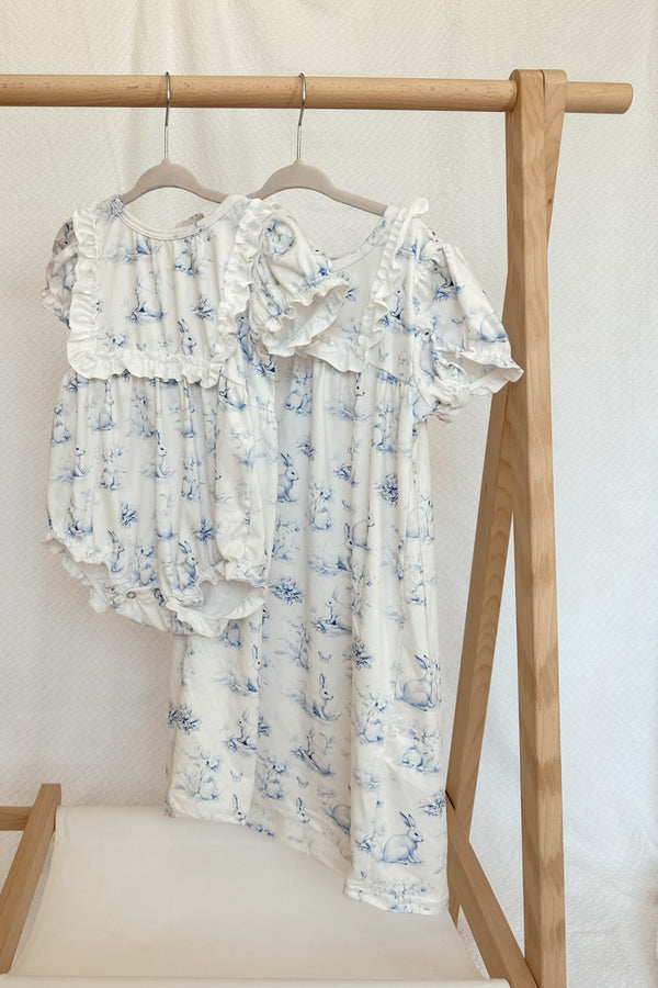 Blue Bunny Twirl Dress Preorder