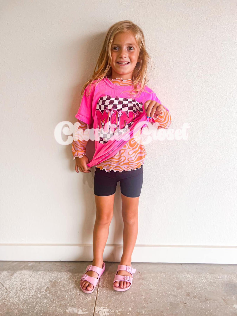 Mesh Layering Top Preorder (Adult)