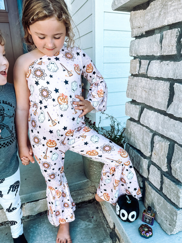 Halloween One-Shoulder Jumpsuit Preorder