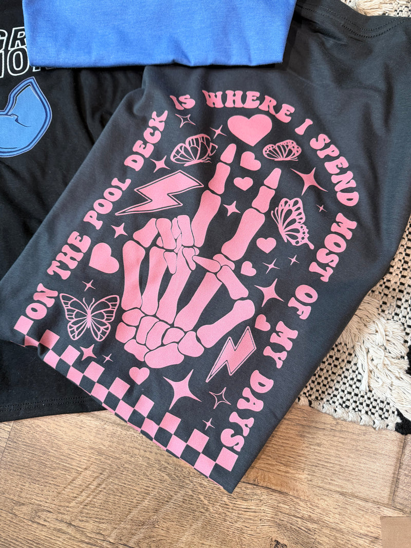 On the Pool Deck Graphic T [Adult]