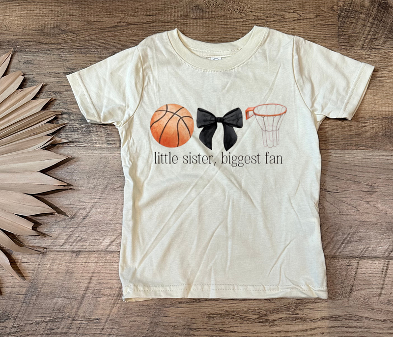 Little Sis, Big Fan Graphic T