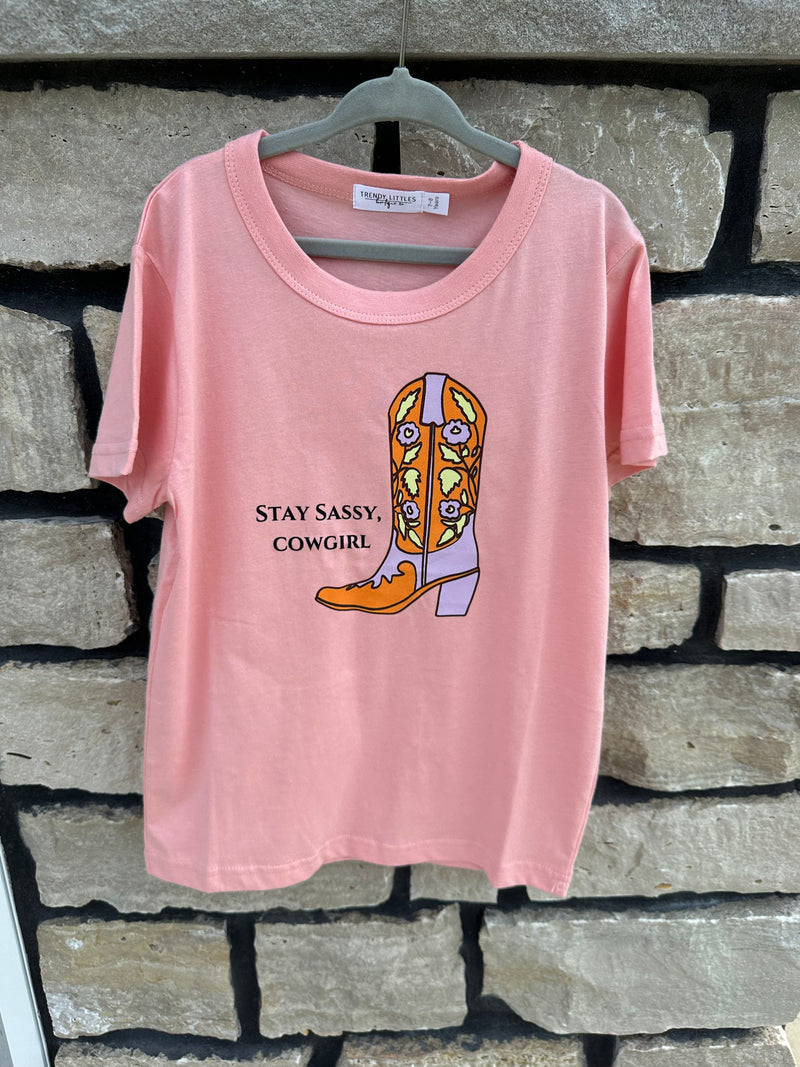 Stay Sassy Cowgirl Graphic T