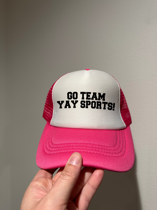 Go Team Yay Sports Trucker Hat