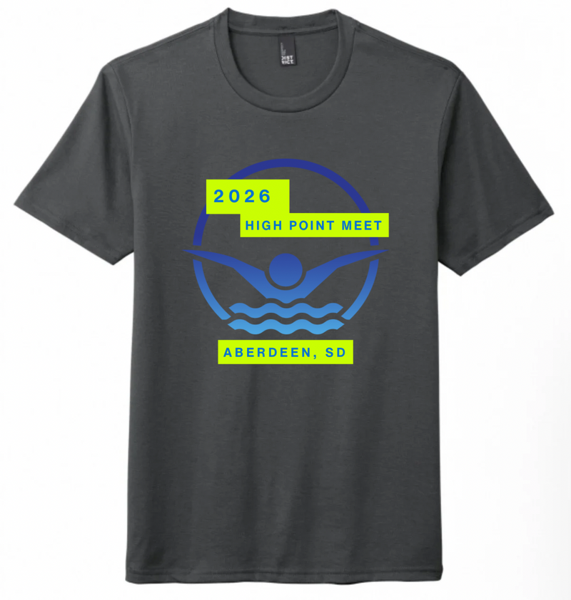 High Point Swim Meet Block Neon