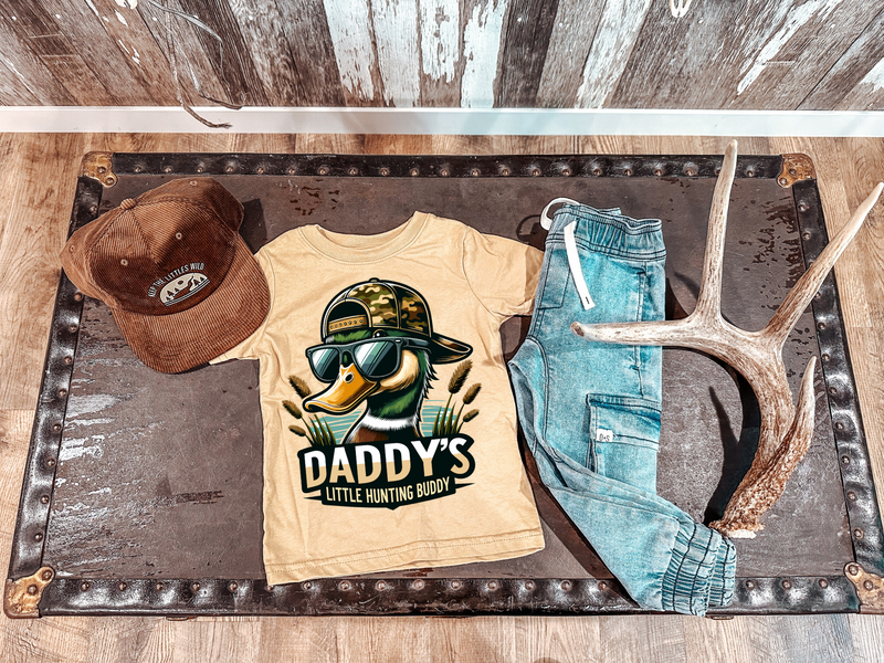 Daddy’s Little Hunting Buddy Graphic T