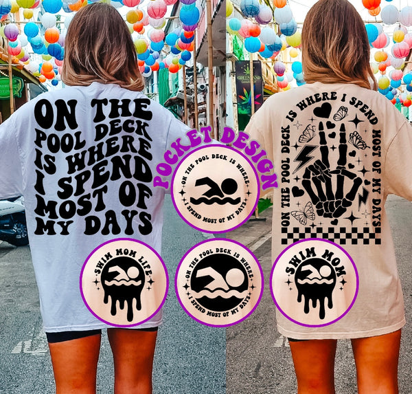 On the Pool Deck Graphic T [Adult]
