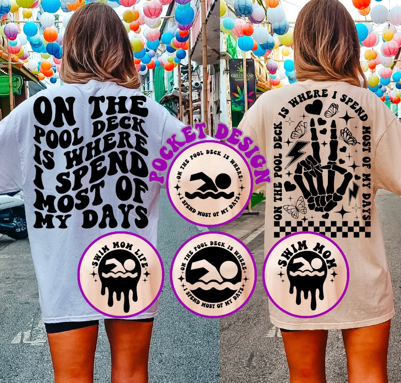 On the Pool Deck Graphic T [Adult]