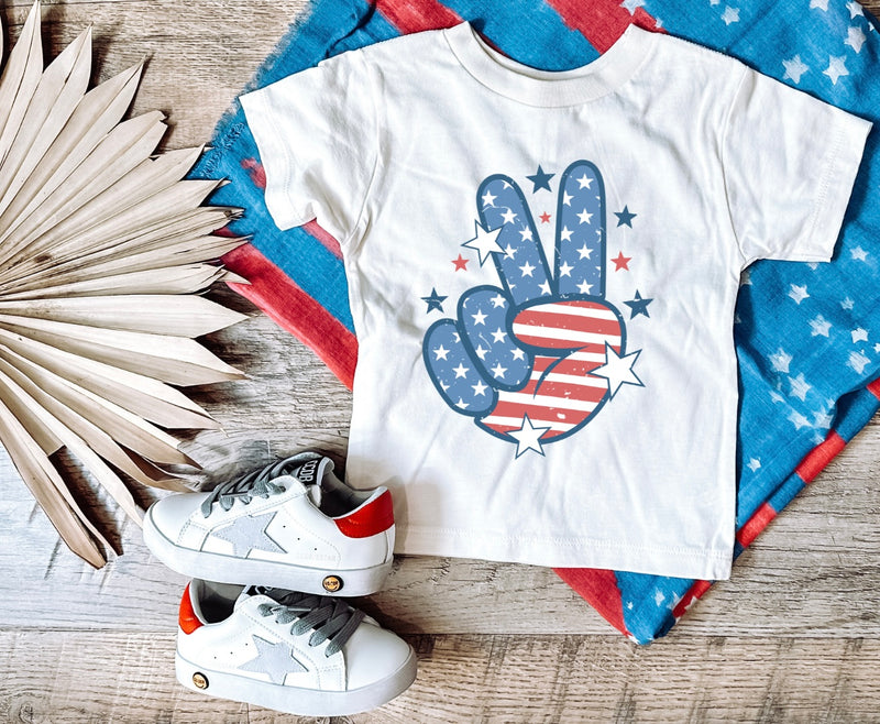 America Peace Graphic T