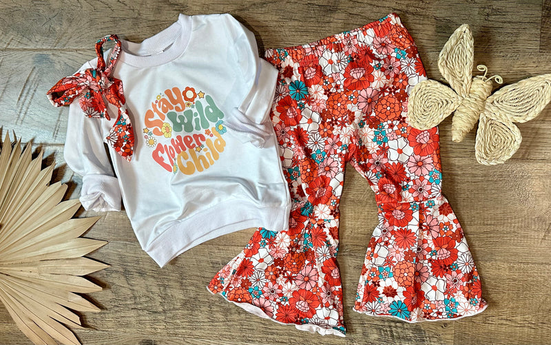 Stay Wild Flower Child Flare Set