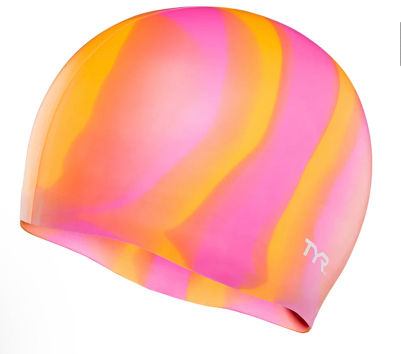 TYR Adult Silicone Wrinkle-Free Swim Cap
