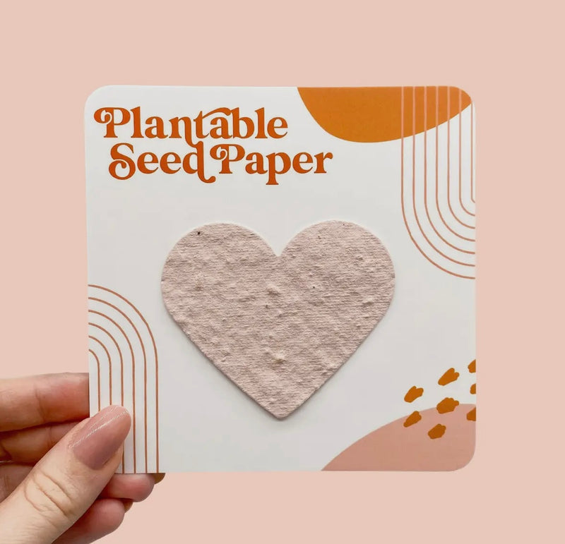 Plantable Heart Seed Bombs