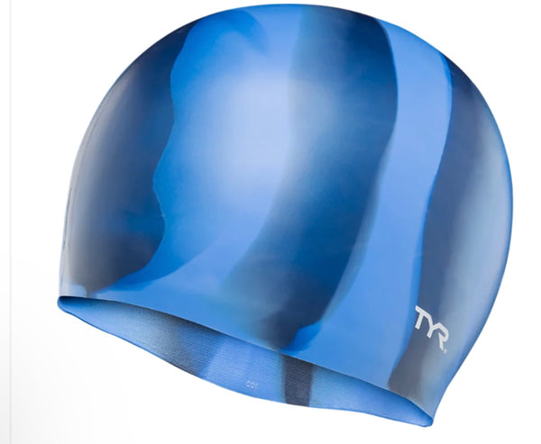 TYR Adult Silicone Wrinkle-Free Swim Cap