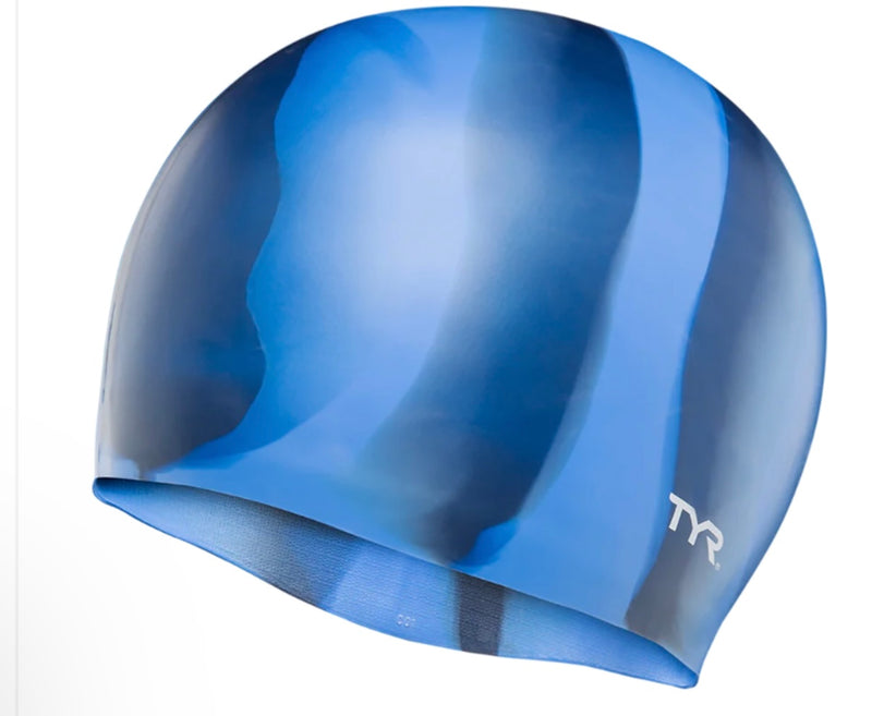 TYR Adult Silicone Wrinkle-Free Swim Cap