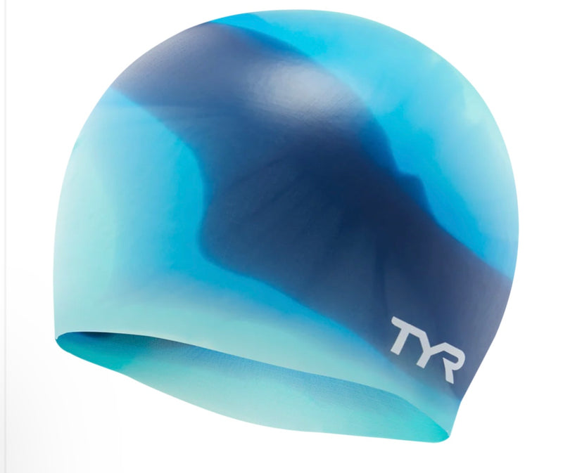 TYR Adult Silicone Wrinkle-Free Swim Cap
