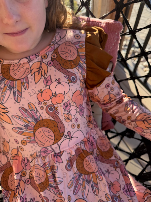 Turkey Twirl Dress Preorder