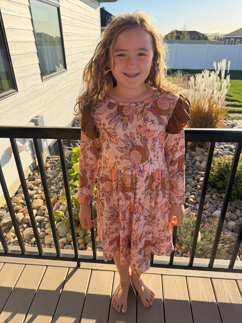 Turkey Twirl Dress Preorder