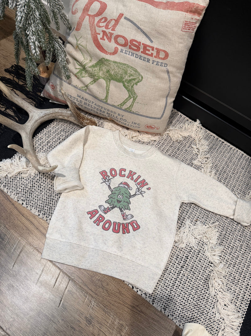 Rockin’ Around Graphic Fleece Long Sleeve