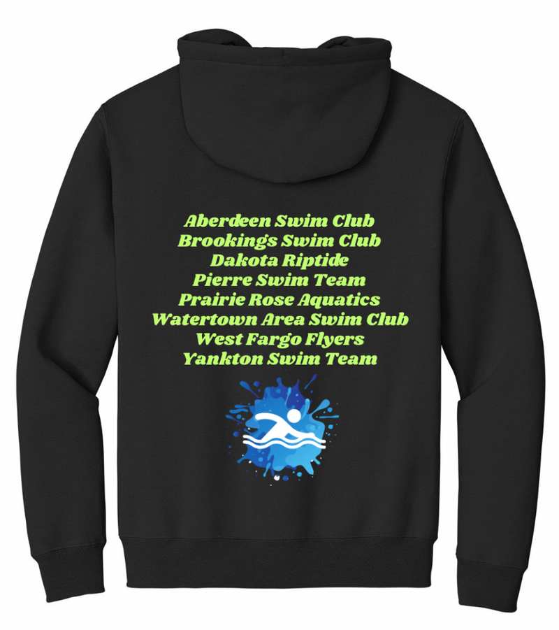 High Point Swim Meet Block Neon