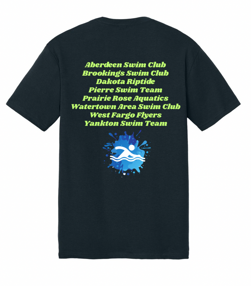 High Point Swim Meet Block Neon