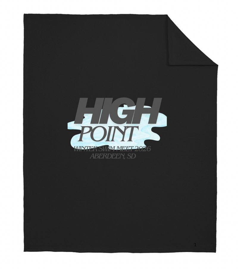 High Point Swim Meet Blanket