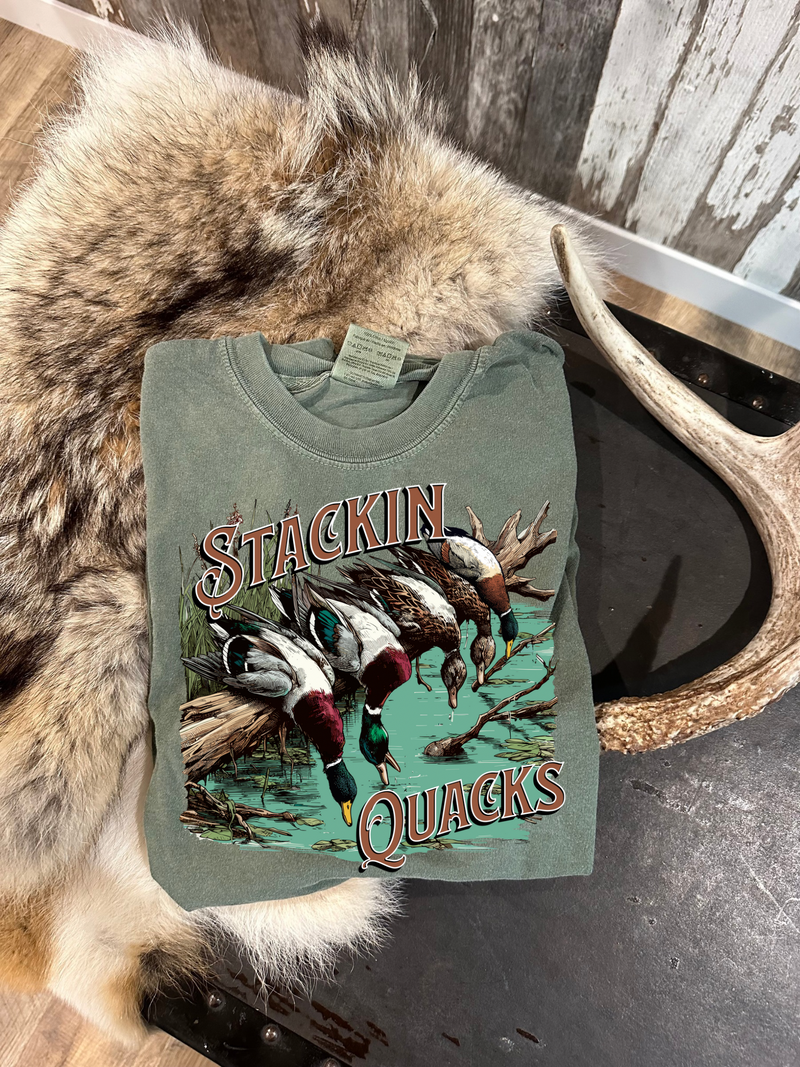 Stackin’ Quacks Graphic T