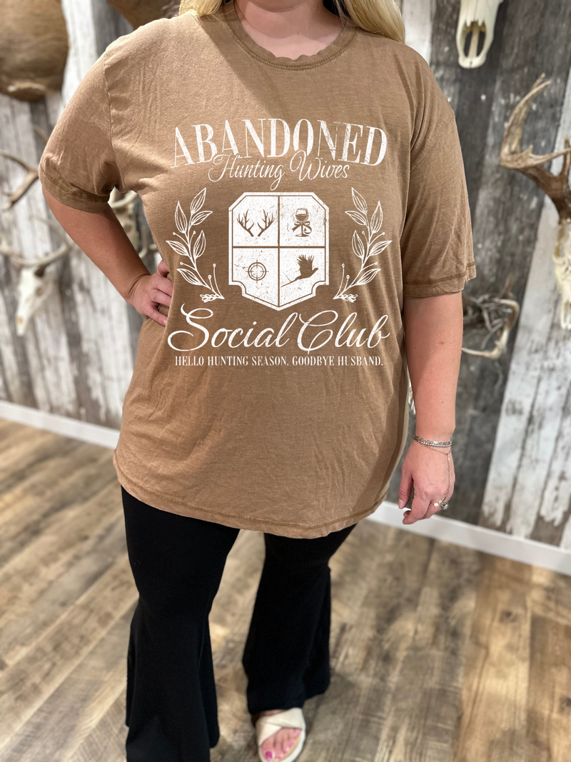 Abandoned Hunting Wives Graphic T