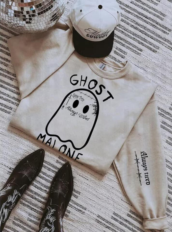 Ghost Malone Graphic Crewneck Preorder