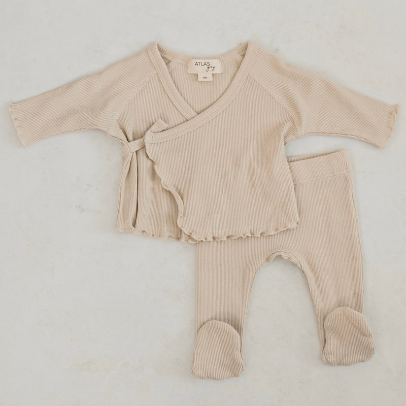 Kimono Ribbed Set