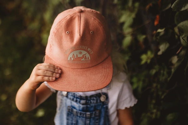 Keep the Littles Wild Corduroy Snapback
